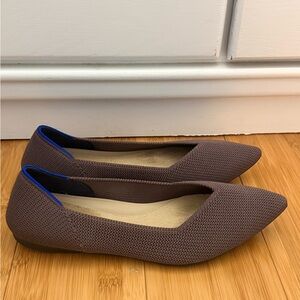 Rothy’s Pointed Ballet Flats - Dark Grey